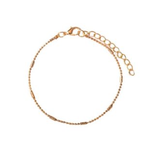 bracelet minimaliste dore