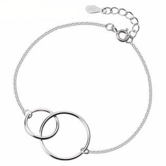 bracelet minimaliste argent femme