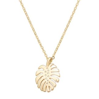 collier feuille