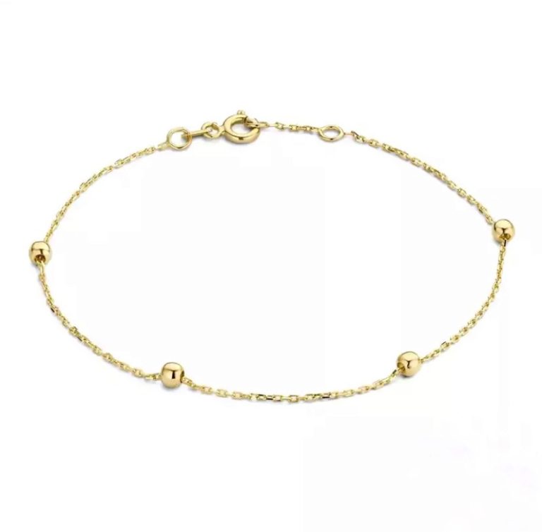 1m De Chaîne Rolo En Acier Inoxydable Doré, Chaîne Jaseron