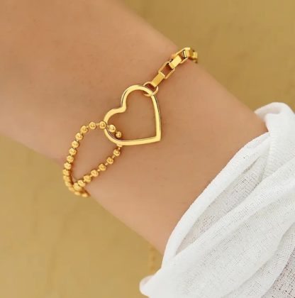 bracelet coeur original