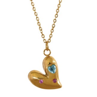 collier coeur cadeau fille