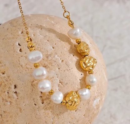collier perles original